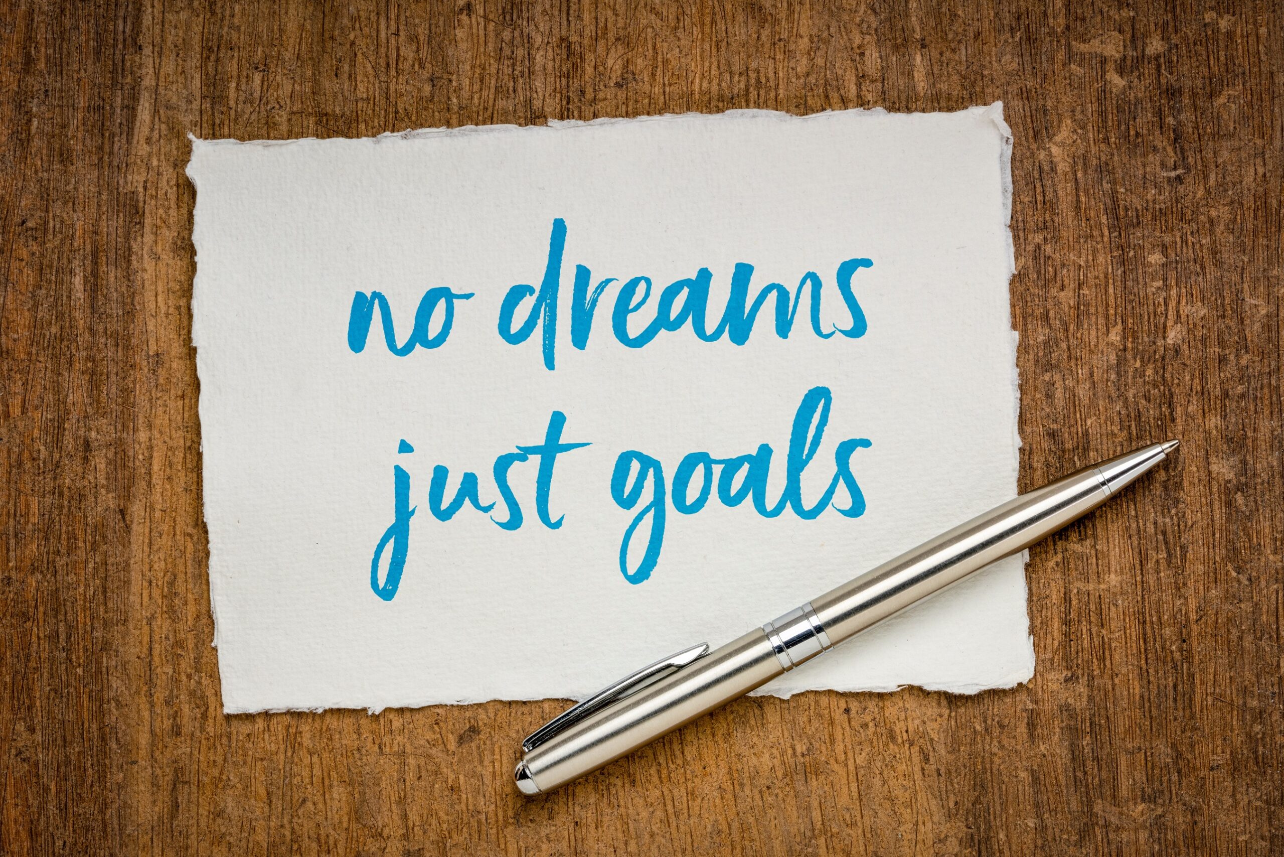 Setting Goals and Following Through